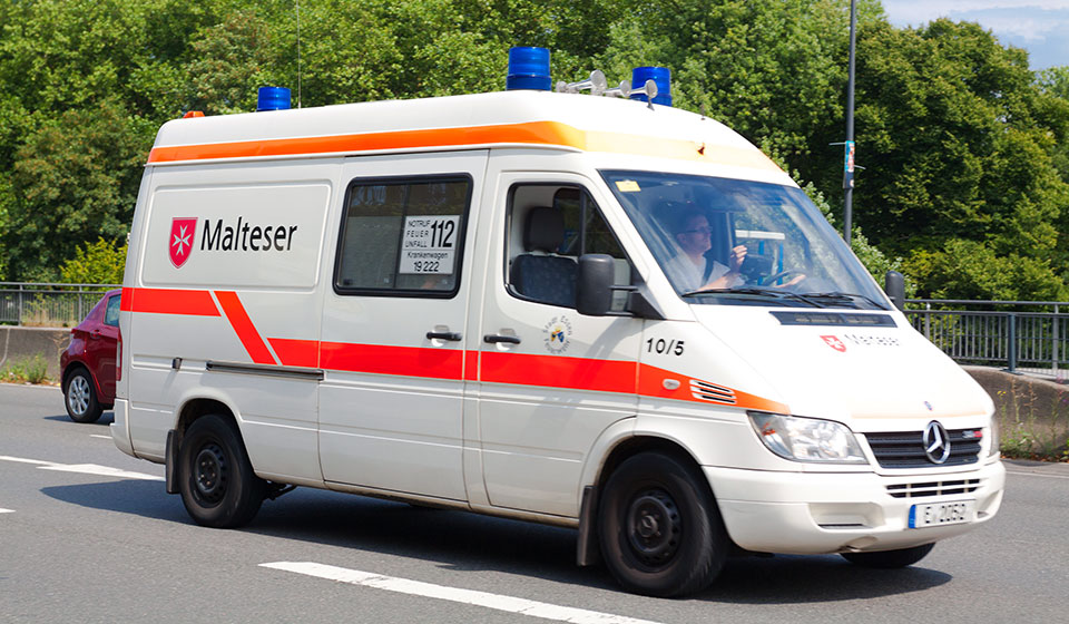 Rettungswagen-Geotab-Ortung